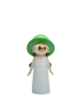 Monella verde cappello